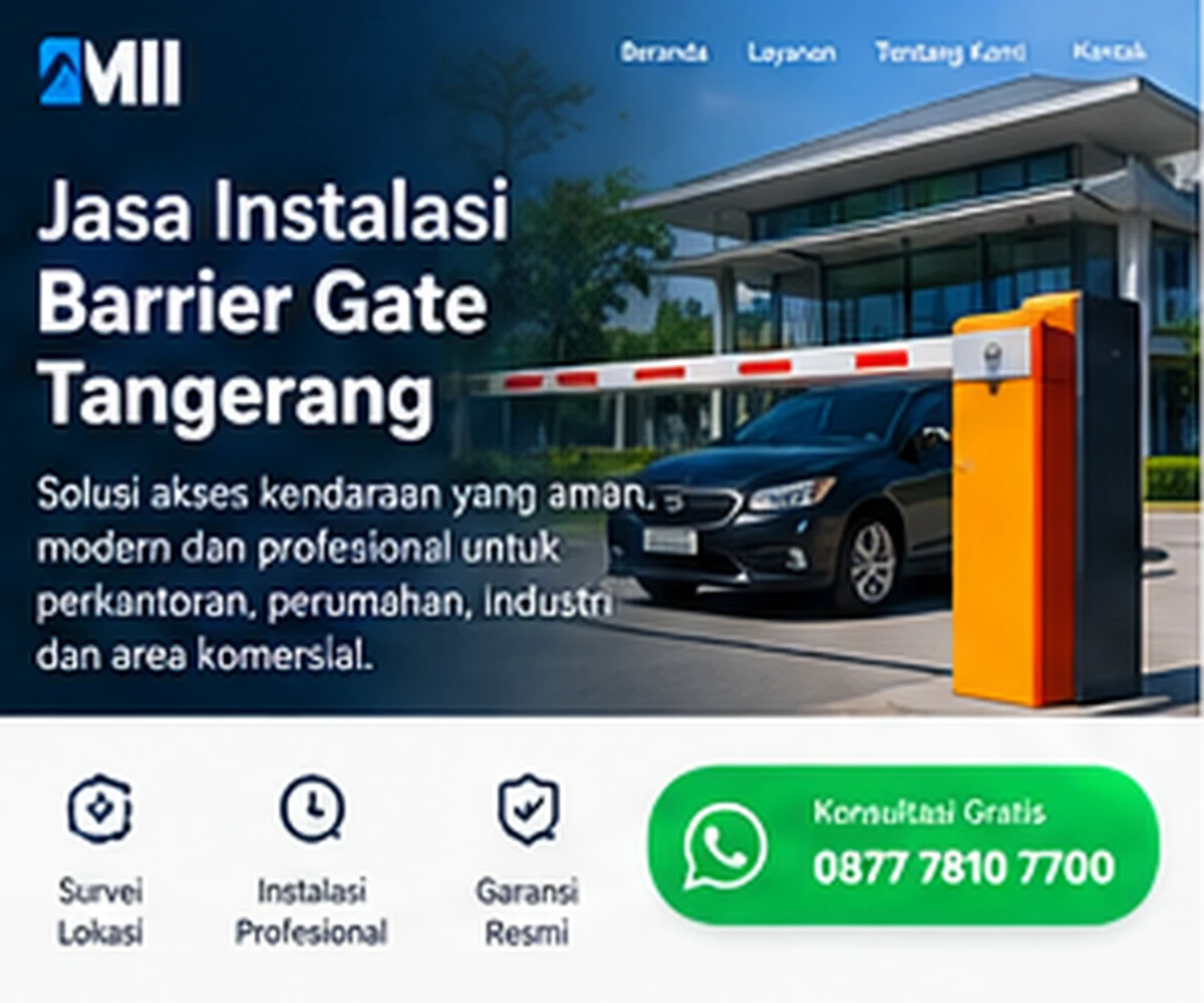 Jasa Instalasi Barrier Gate Jakarta PT Mabruka Inovasi Indonesia