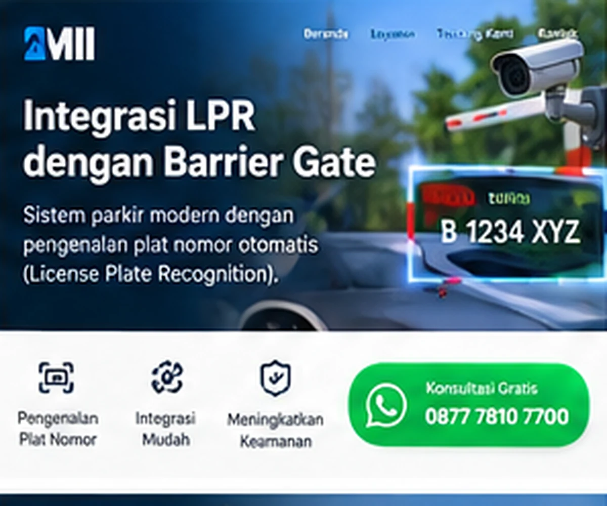 Integrasi LPR dengan Barrier Gate PT Mabruka Inovasi Indonesia