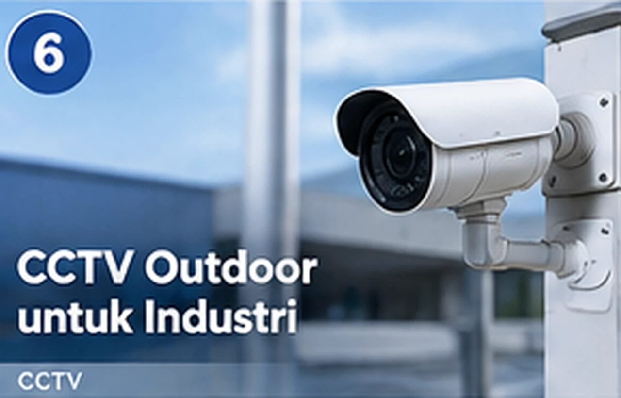 CCTV Outdoor untuk Industri