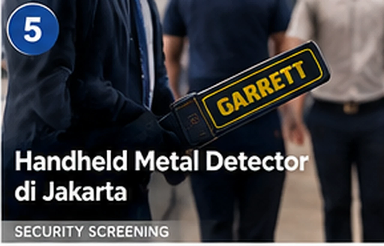 Handheld Metal Detector Jakarta