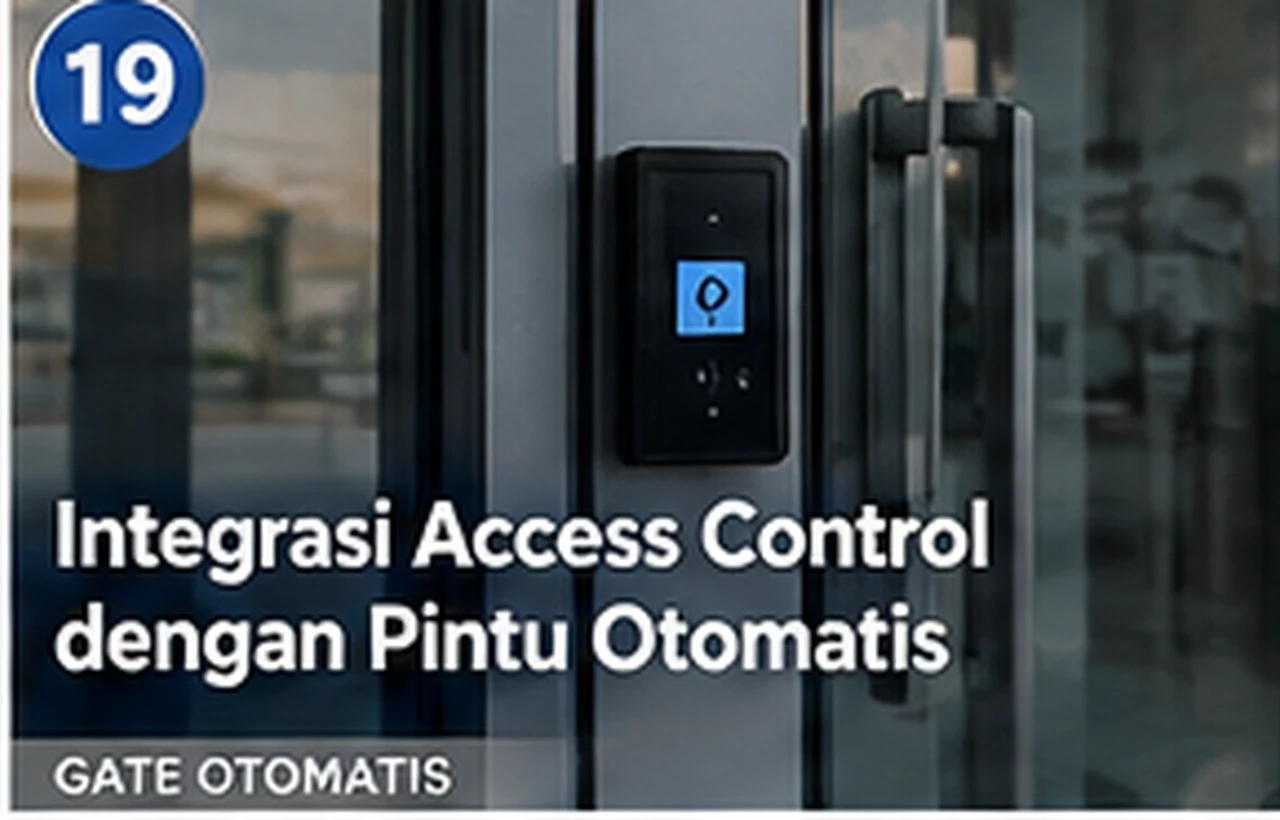 Integrasi Access Control dengan Pintu Otomatis