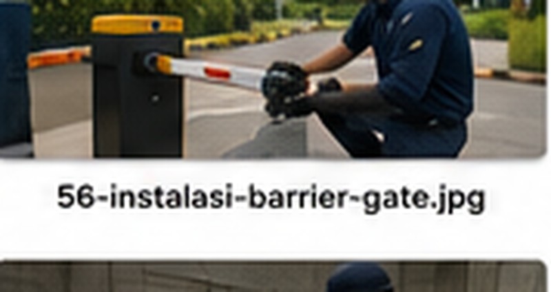 Instalasi Barrier Gate